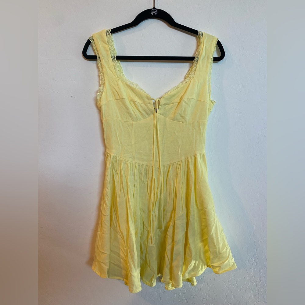 Cotton Candy Bright Yellow Top
